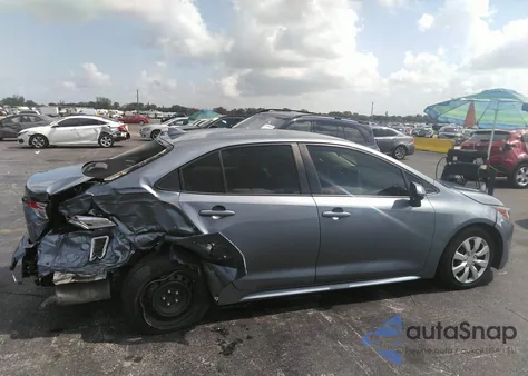 2020 Toyota Corolla Le z USA, uszkodzony, nr VIN JTDEPRAEXLJ064397